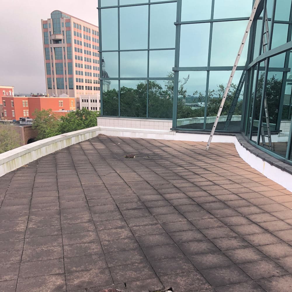 Gallery photos for Flat Roof Repair - Leon County Courthouse, Monroe Street, Tallahassee, FL: Image #3