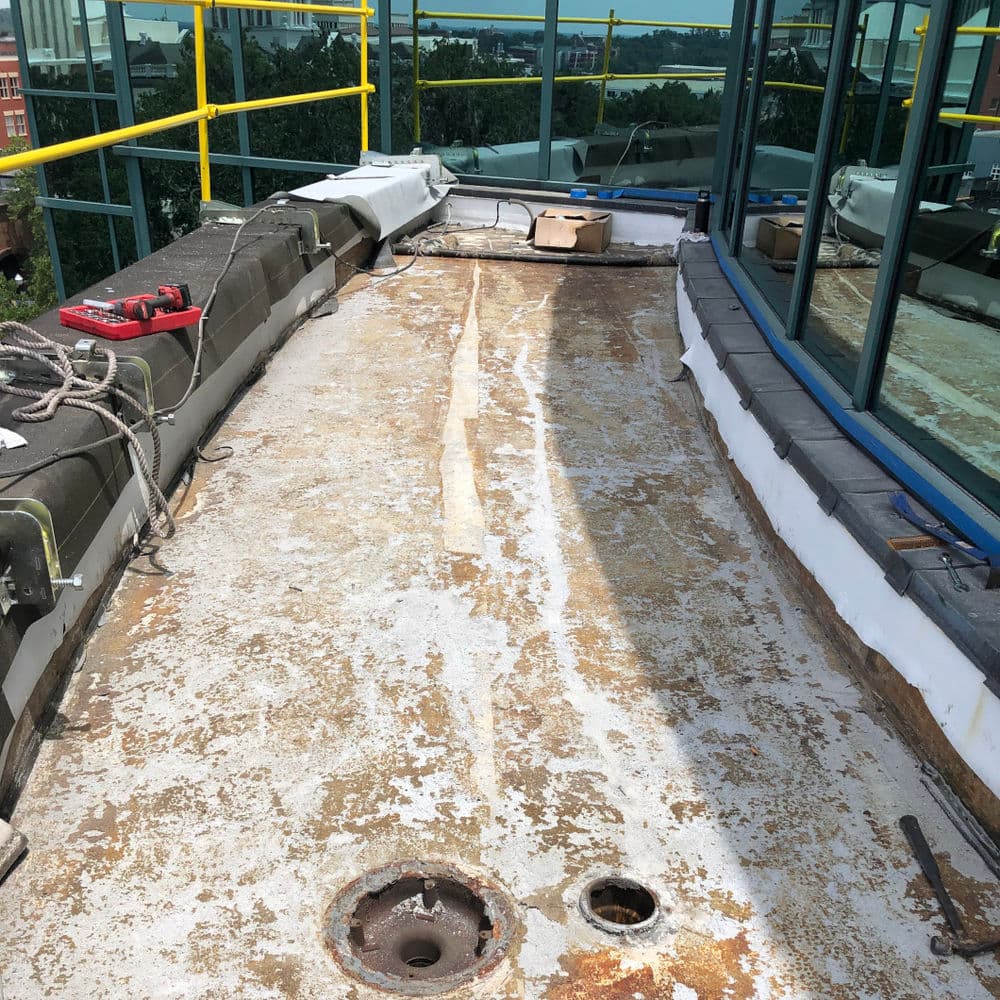 Gallery photos for Flat Roof Repair - Leon County Courthouse, Monroe Street, Tallahassee, FL: Image #4